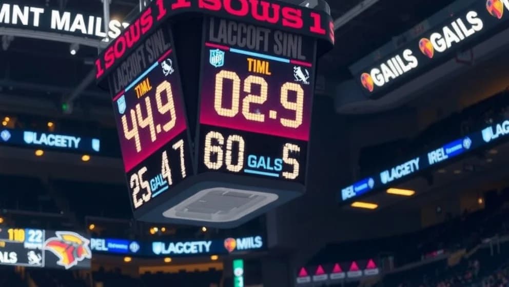 Who scored the most goals in an NHL period