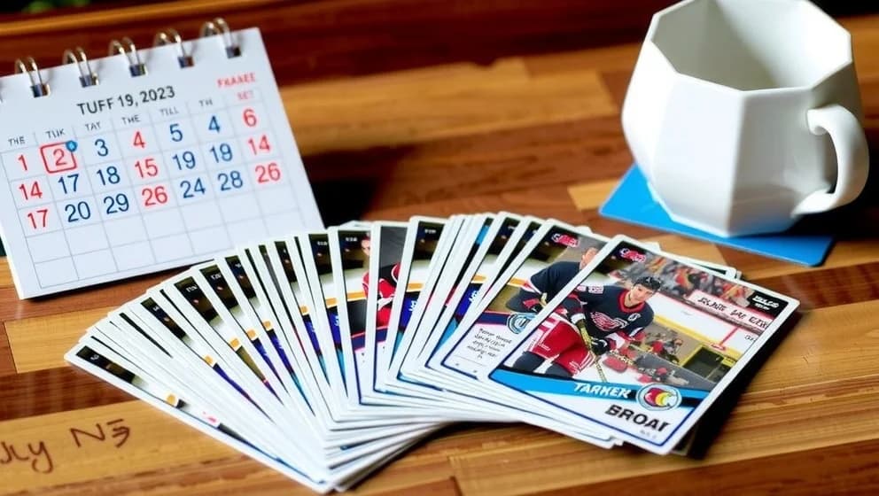 When do Tim Hortons hockey cards end