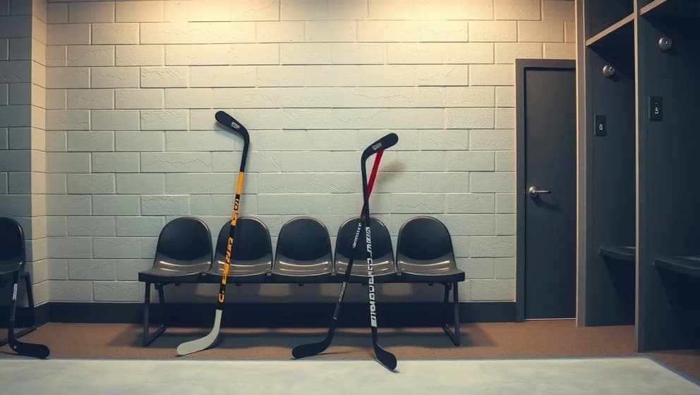 What is a healthy scratch in hockey