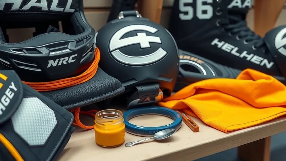 Why hockey players eat mustard during games